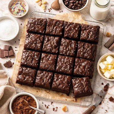 Image of Fudgy Buttermilk Brownies
