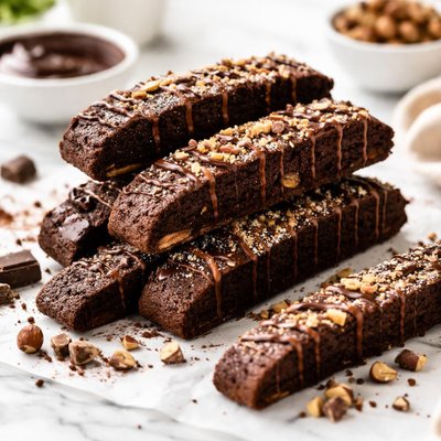 Image of Fudgy Chocolate Biscotti