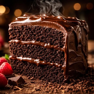 Image of Fudgy Chocolate Layer Cake