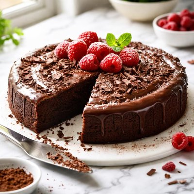 Image of Fudgy Chocolate Torte