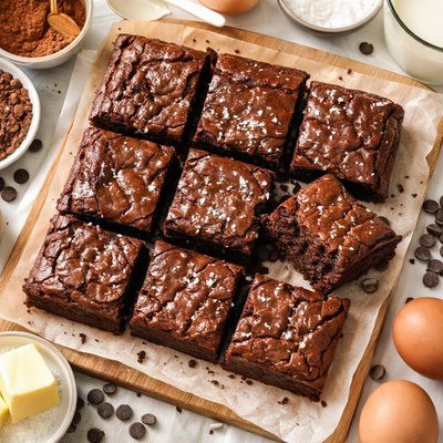 Image of Fudgy Cocoa Brownies
