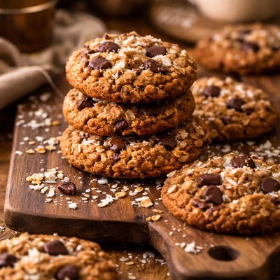 Image of Fudgy Coconut Oatmeal Cookies