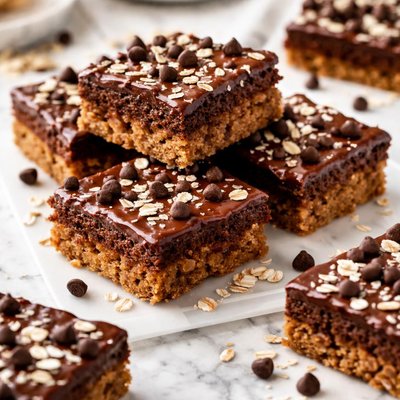 Image of Fudgy Oatmeal Bars