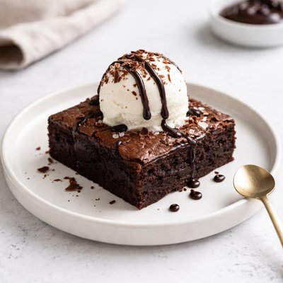 Image of Fudgy Skillet Brownies