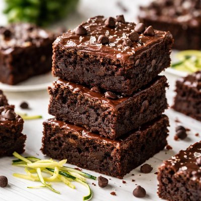 Image of Fudgy Zucchini Brownies