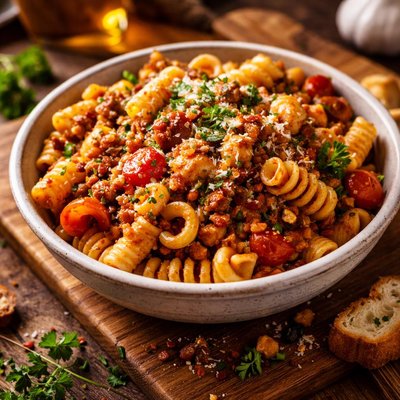 Image of Funky Pasta Quick Easy and Tasty