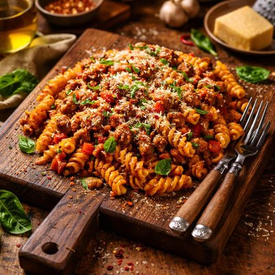Image of Fusilli Alla Crazy Bastard