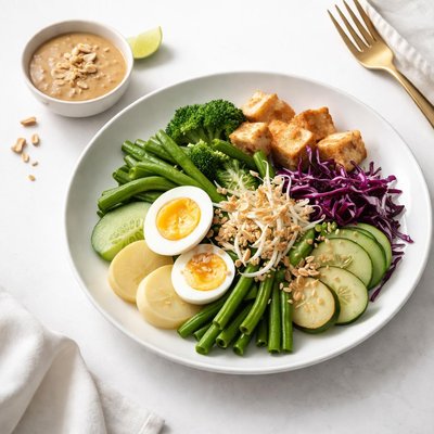 Image of Gado Gado Veggies with Peanut Sauce