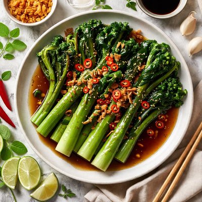 Image of Gai Lan Chinese Broccoli with Oyster Sauce