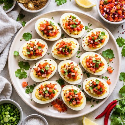 Image of Garam Masala Deviled Eggs
