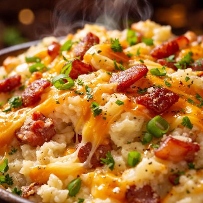 Image of Garbage Mashed Potato Casserole