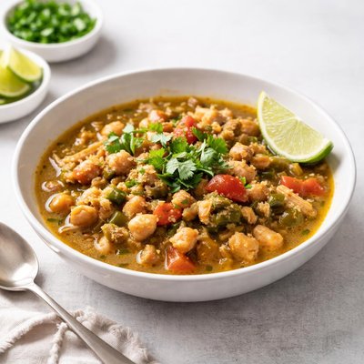Image of Garbanzo and Green Chile Stew