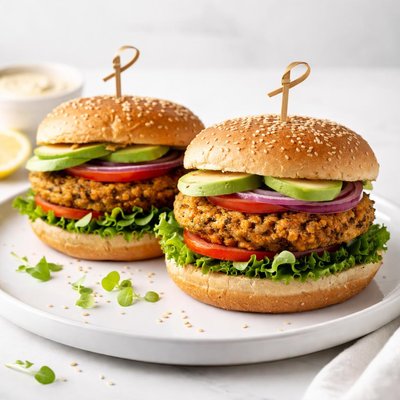 Image of Garbanzo Vegetarian Burgers