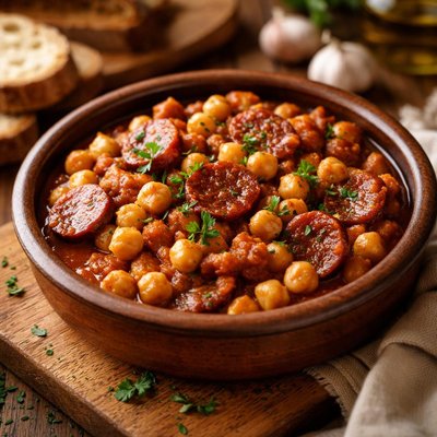 Image of Garbanzos Y Chorizo
