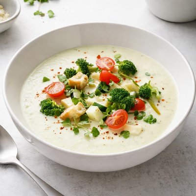Image of Garden Cheese Soup