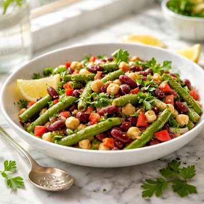 Image of Garden Fresh Three Bean Salad