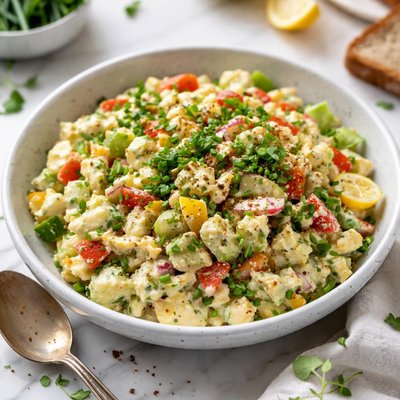 Image of Garden Vegetable Egg Salad