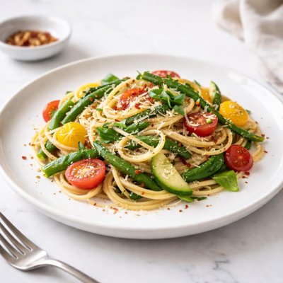 Image of Garden Vegetable Spaghetti