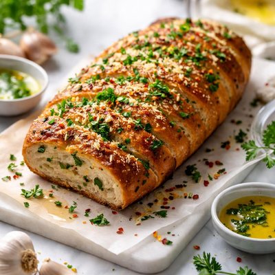 Image of Garlic and Herb Bread