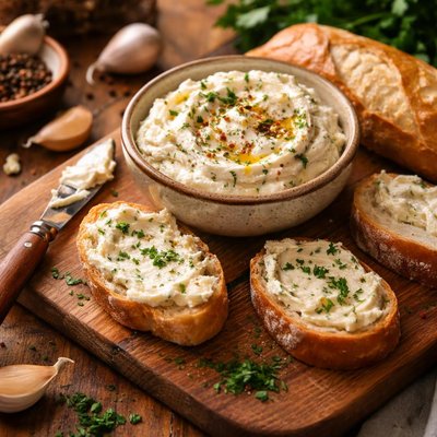 Image of Garlic and Herb Cream Cheese France