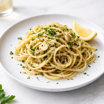 Image of Garlic and Herb Pasta