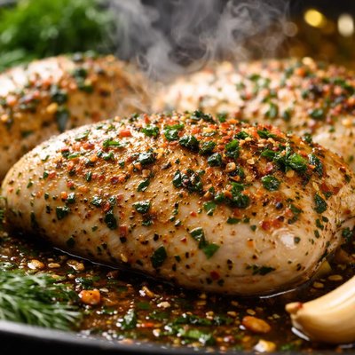 Image of Garlic and Herbs Chicken