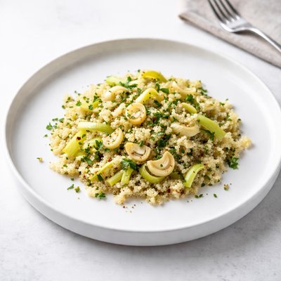 Image of Garlic and Leek Quinoa