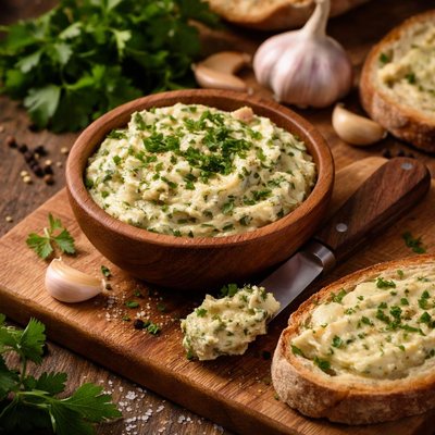 Image of Garlic and Parsley Herb Butter