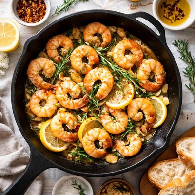 Image of Garlic and Rosemary Shrimp