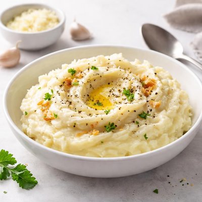 Image of Garlic Asiago Mashed Potatoes