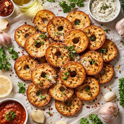 Image of Garlic Bagel Chips
