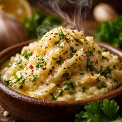 Image of Garlic Butter for Steaks and Mash Potatoes