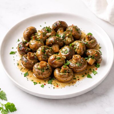 Image of Garlic Butter Mushrooms