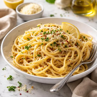 Image of Garlic Buttered Pasta