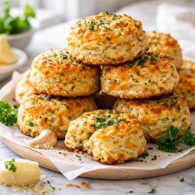 Image of Garlic Cheddar Biscuits
