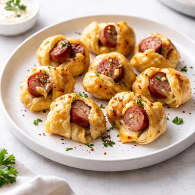 Image of Garlic Cheese Sausage Bites