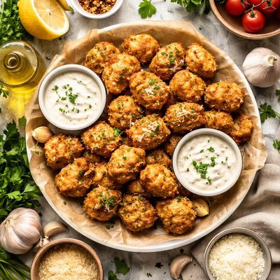 Image of Garlic Chicken Nuggets