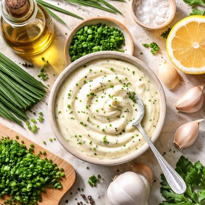 Image of Garlic Chive Mayonnaise