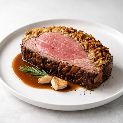 Image of Garlic Crust Prime Rib