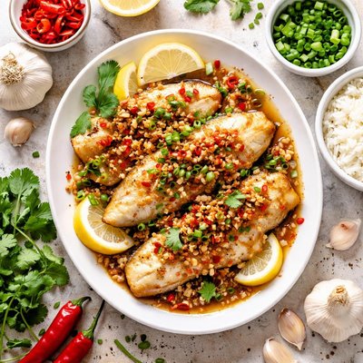 Image of Garlic Fish