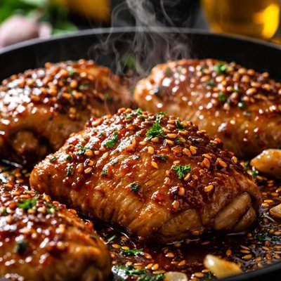 Image of Garlic Glazed Chicken