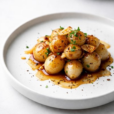 Image of Garlic Glazed Onions