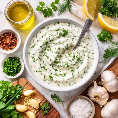 Image of Garlic Herb Sauce