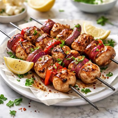 Image of Garlic Kebabs