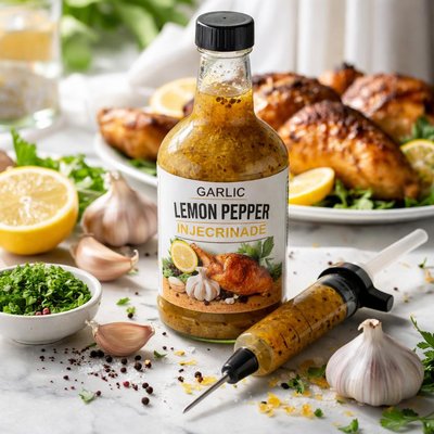 Image of Garlic Lemon Pepper Injectable Marinade