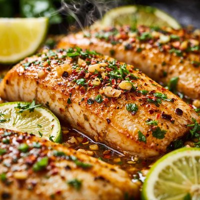 Image of Garlic Lime Mahi Mahi