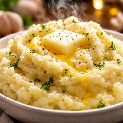 Image of Garlic Mash Potatoes
