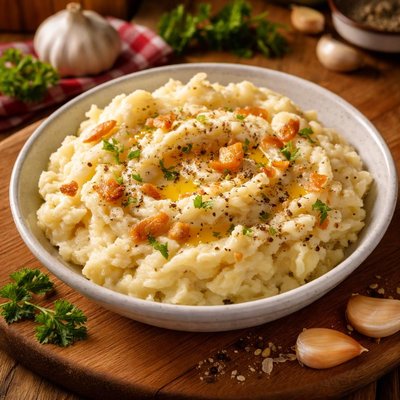 Image of Garlic Mashed Potatoes from the Stinking Rose