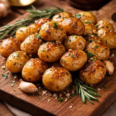 Image of Garlic Mini Potatoes