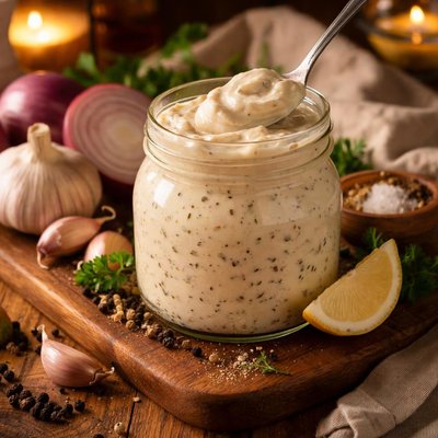 Image of Garlic Onion Mayo Mayonnaise